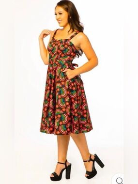 (Sold out) Miss Lulo Rainbow dress